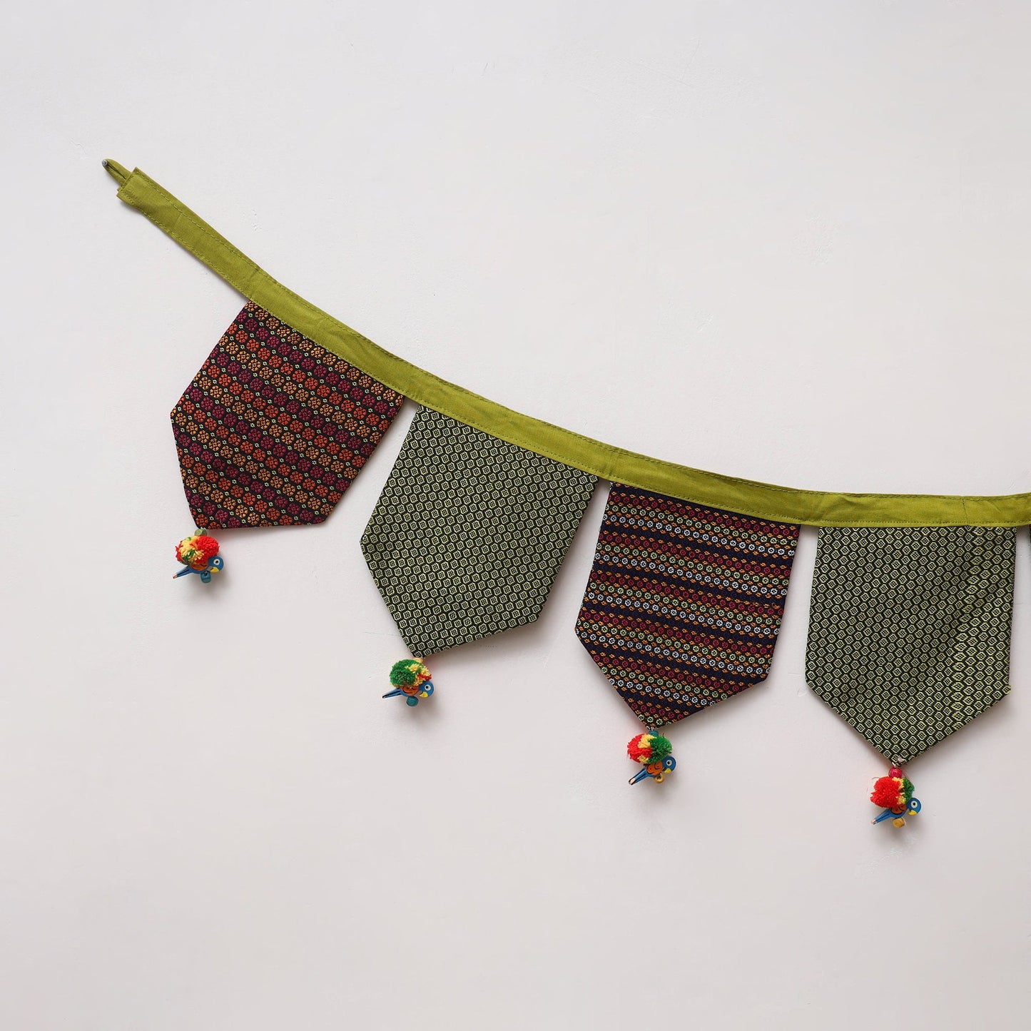 Handmade fabric toran for home decor 45 - handcrafted