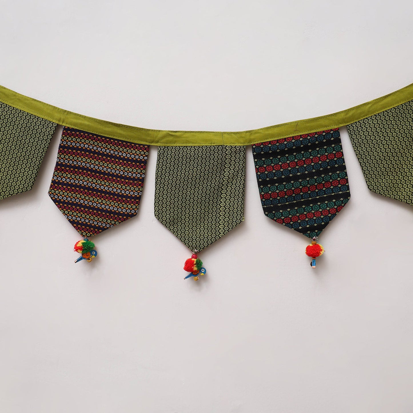 Handmade fabric toran for home decor 45 - handcrafted