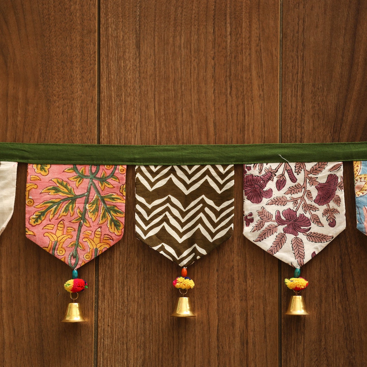 Handmade fabric toran for home decor 47 - handcrafted