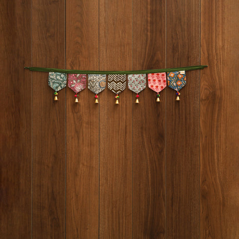 Handmade fabric toran for home decor 51 - handcrafted