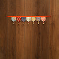 Handmade fabric toran for home decor 52 - handcrafted