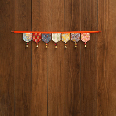 Handmade fabric toran for home decor 52 - handcrafted