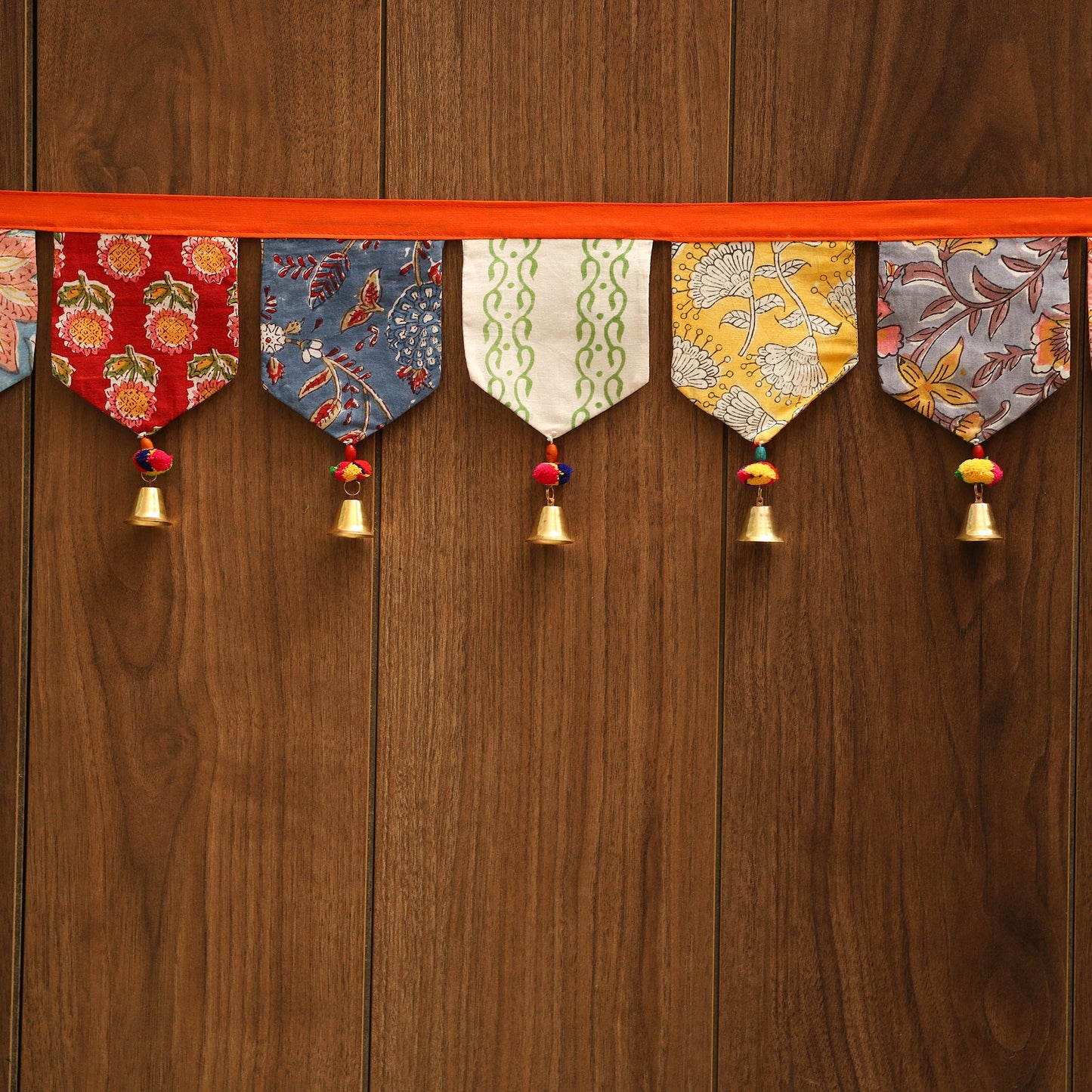 Handmade fabric toran for home decor 52 - handcrafted