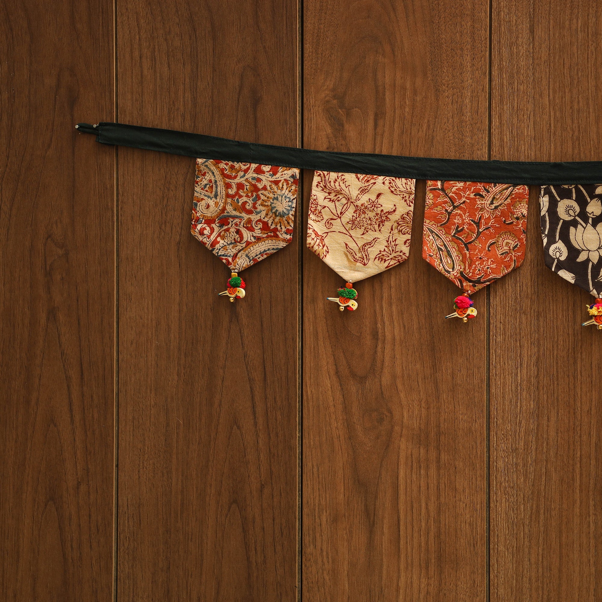 Handmade fabric toran for home decor 53 - handcrafted