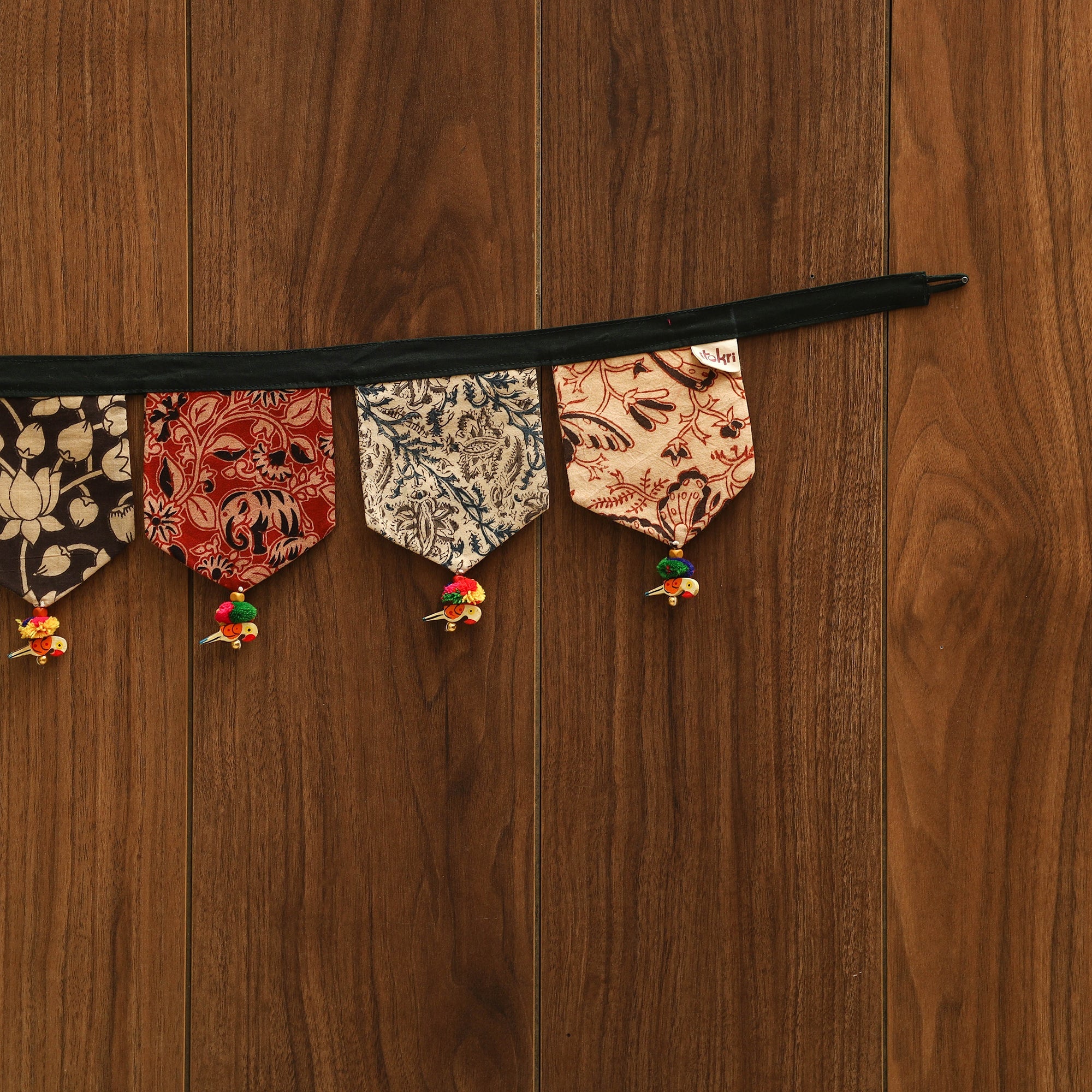 Handmade fabric toran for home decor 53 - handcrafted