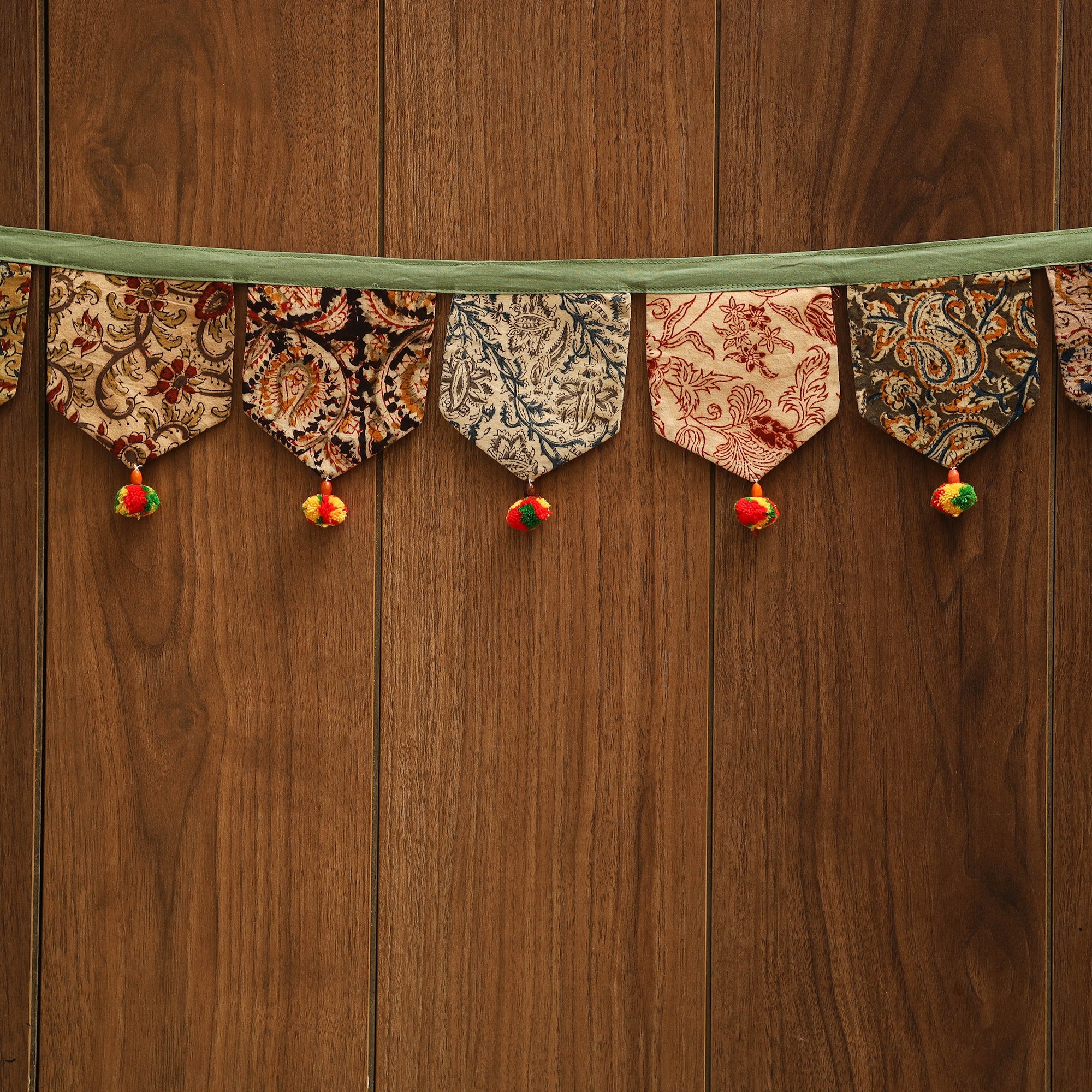 Handmade fabric toran for home decor 54 - handcrafted