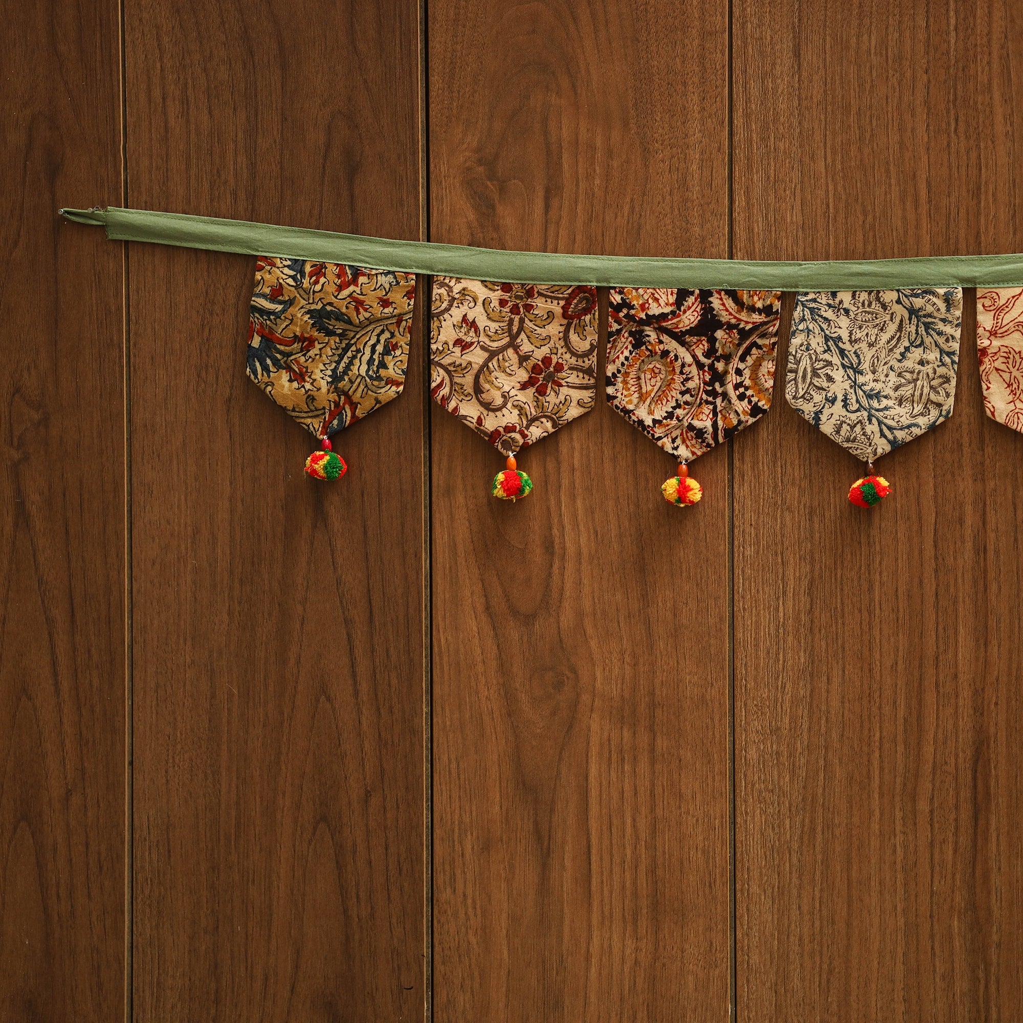 Handmade fabric toran for home decor 54 - handcrafted