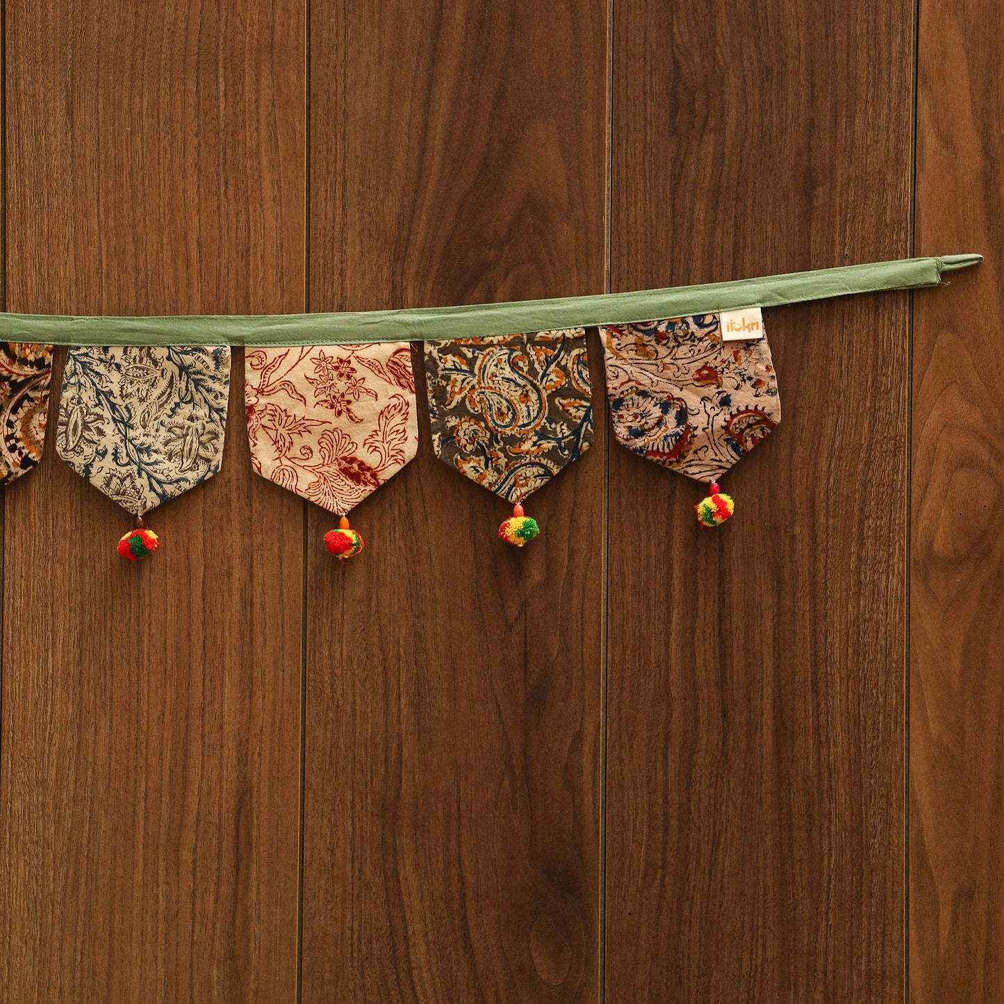 Handmade fabric toran for home decor 54 - handcrafted