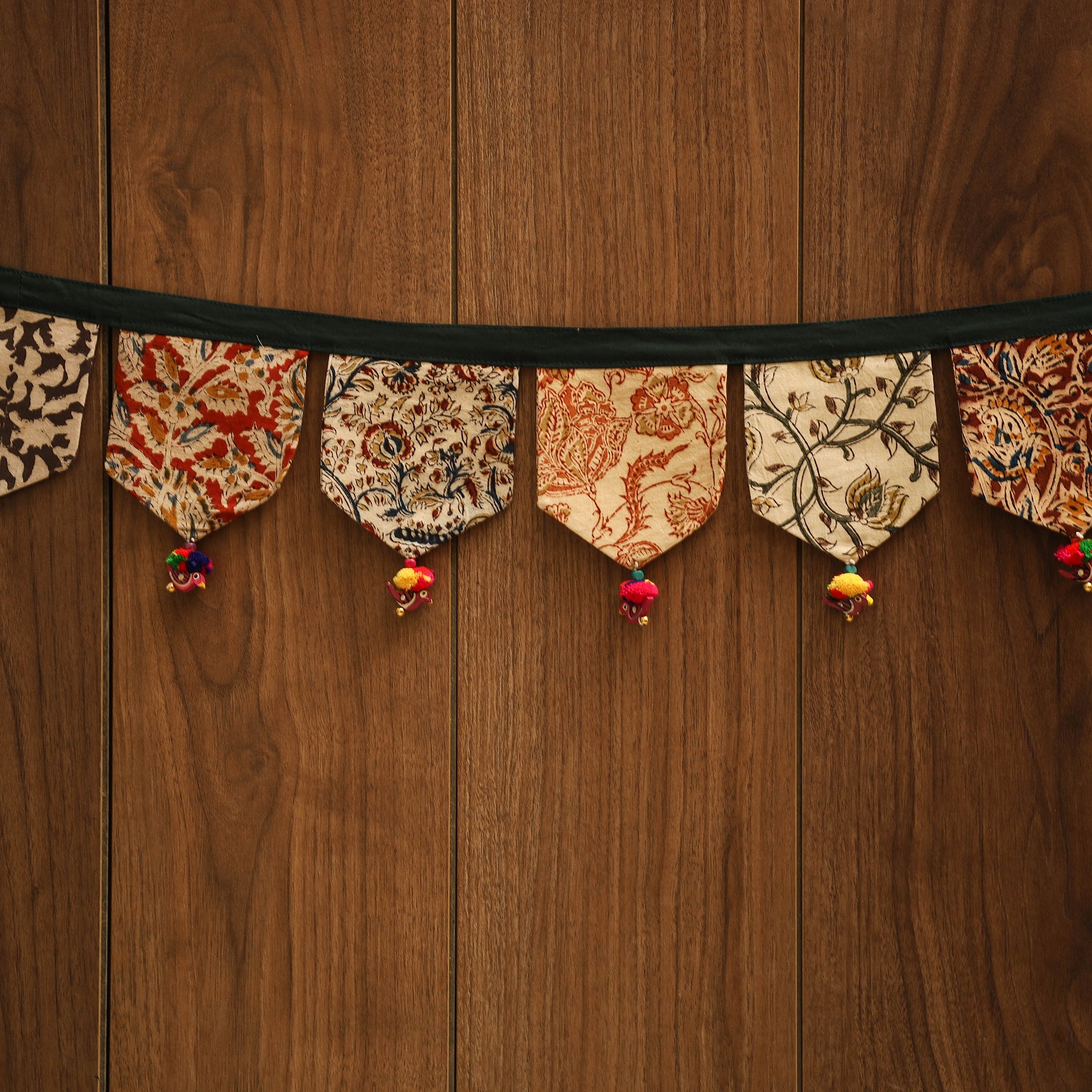 Handmade fabric toran for home decor 57 - handcrafted