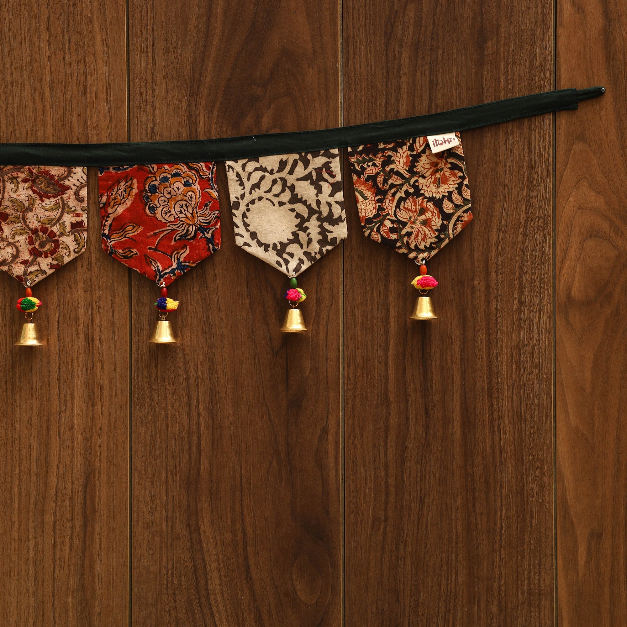 Handmade fabric toran for home decor 59 - handcrafted