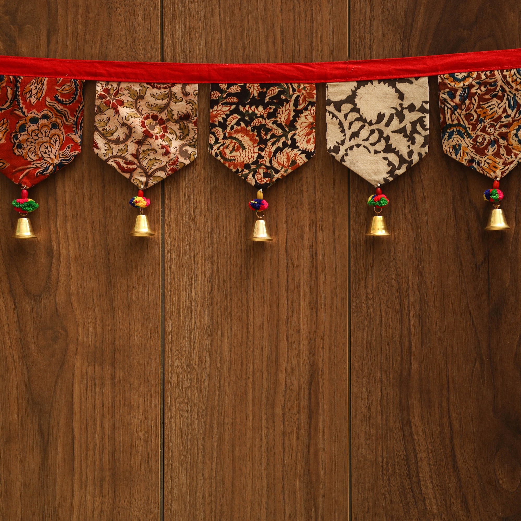 Handmade fabric toran for home decor 60 - handcrafted