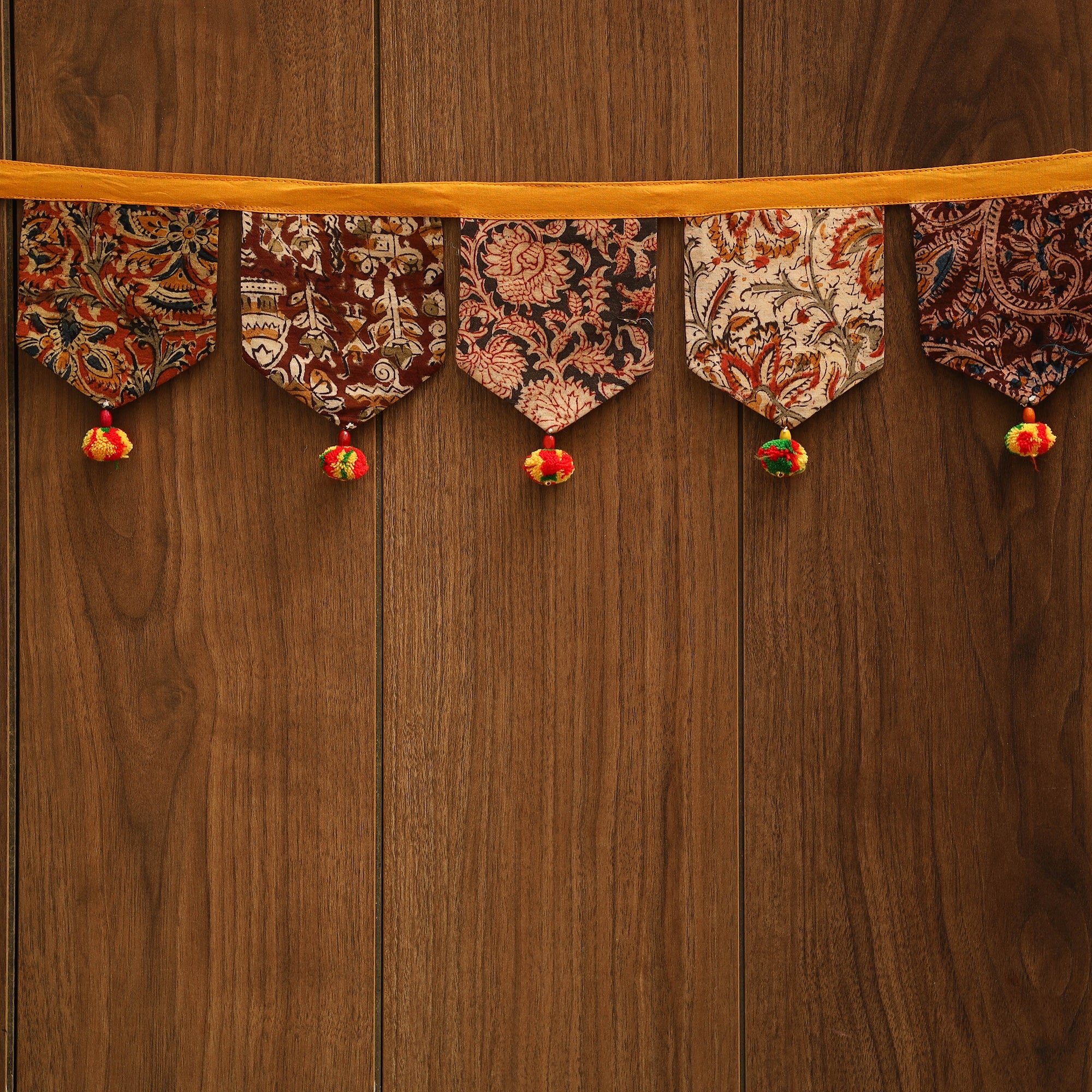 Handmade fabric toran for home decor 61 - handcrafted