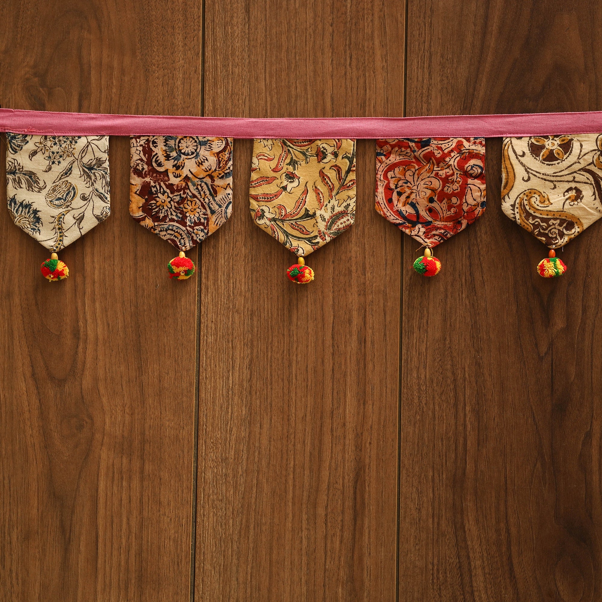 Handmade fabric toran for home decor 62 - handcrafted