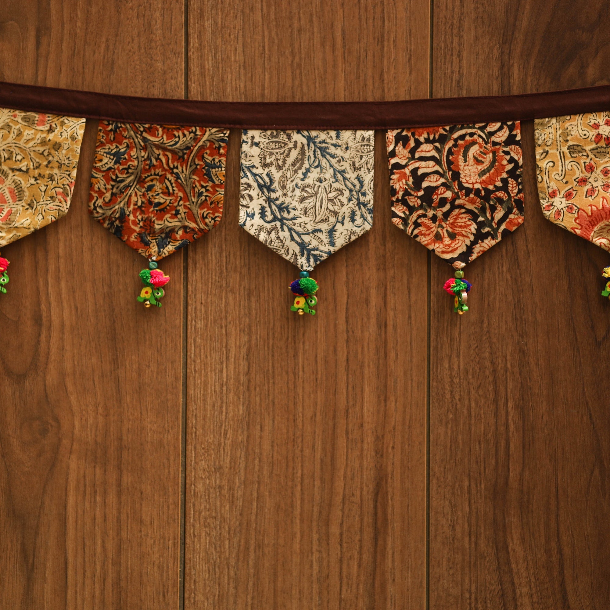 Handmade fabric toran for home decor 63 - handcrafted