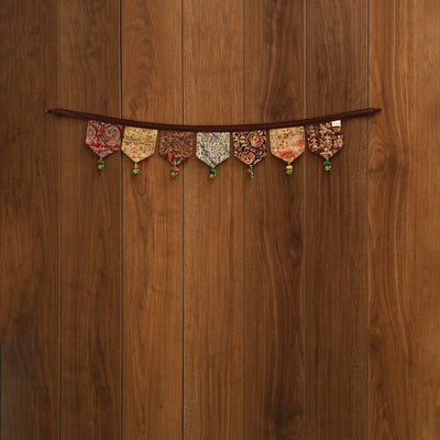 Handmade fabric toran for home decor 63 - handcrafted