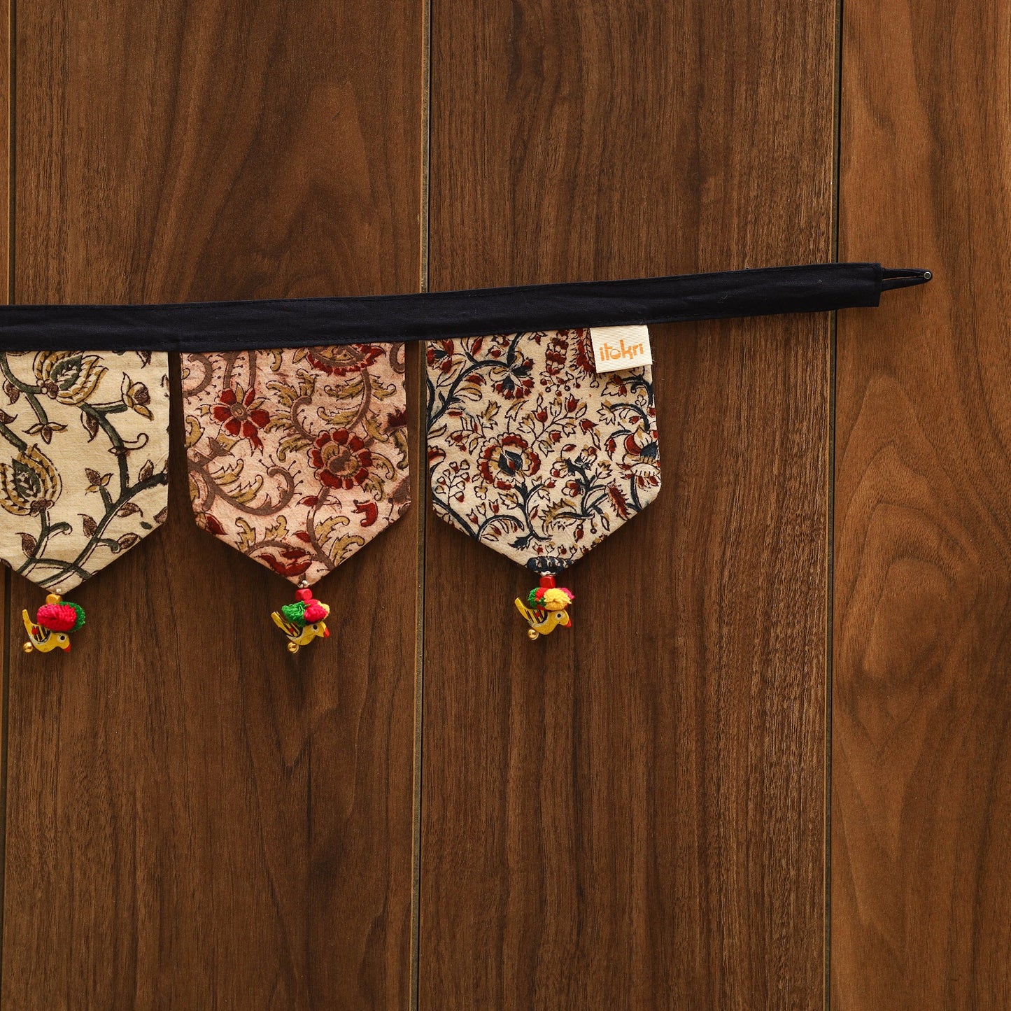 Handmade fabric toran for home decor 67 - handcrafted