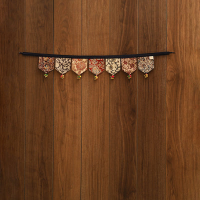 Handmade fabric toran for home decor 67 - handcrafted