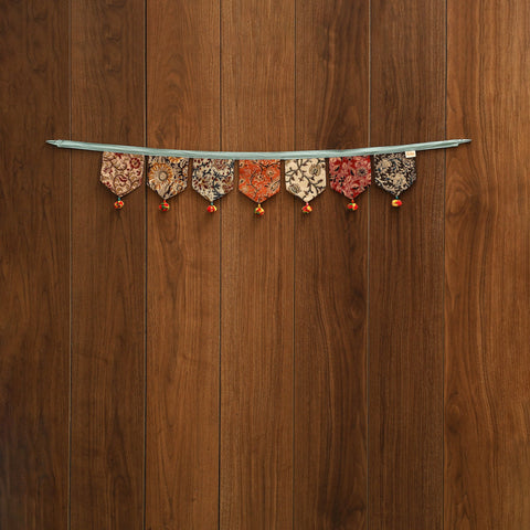 Handmade fabric toran for home decor 68 - handcrafted