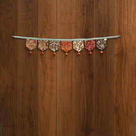 Handmade fabric toran for home decor 68 - handcrafted