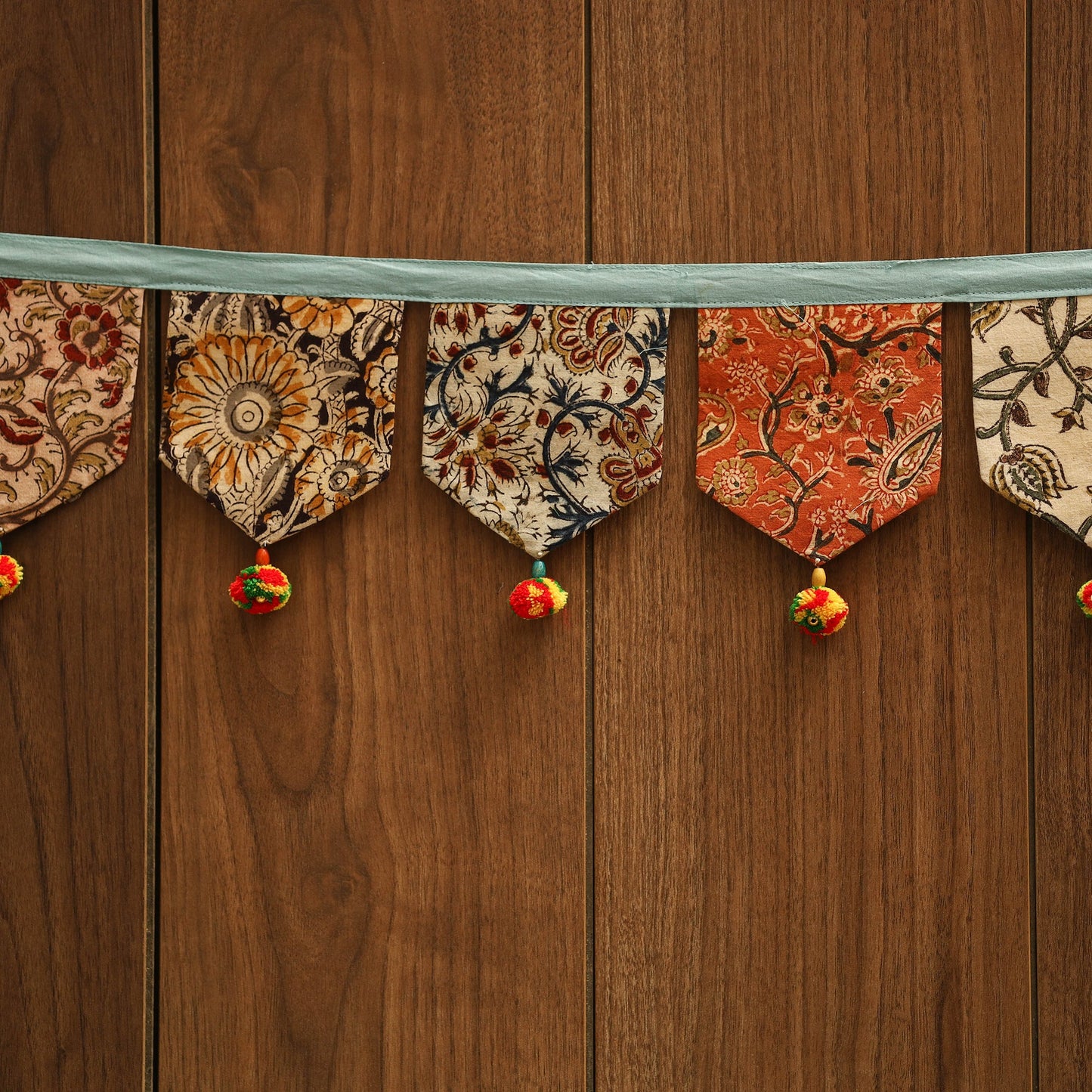 Handmade fabric toran for home decor 68 - handcrafted