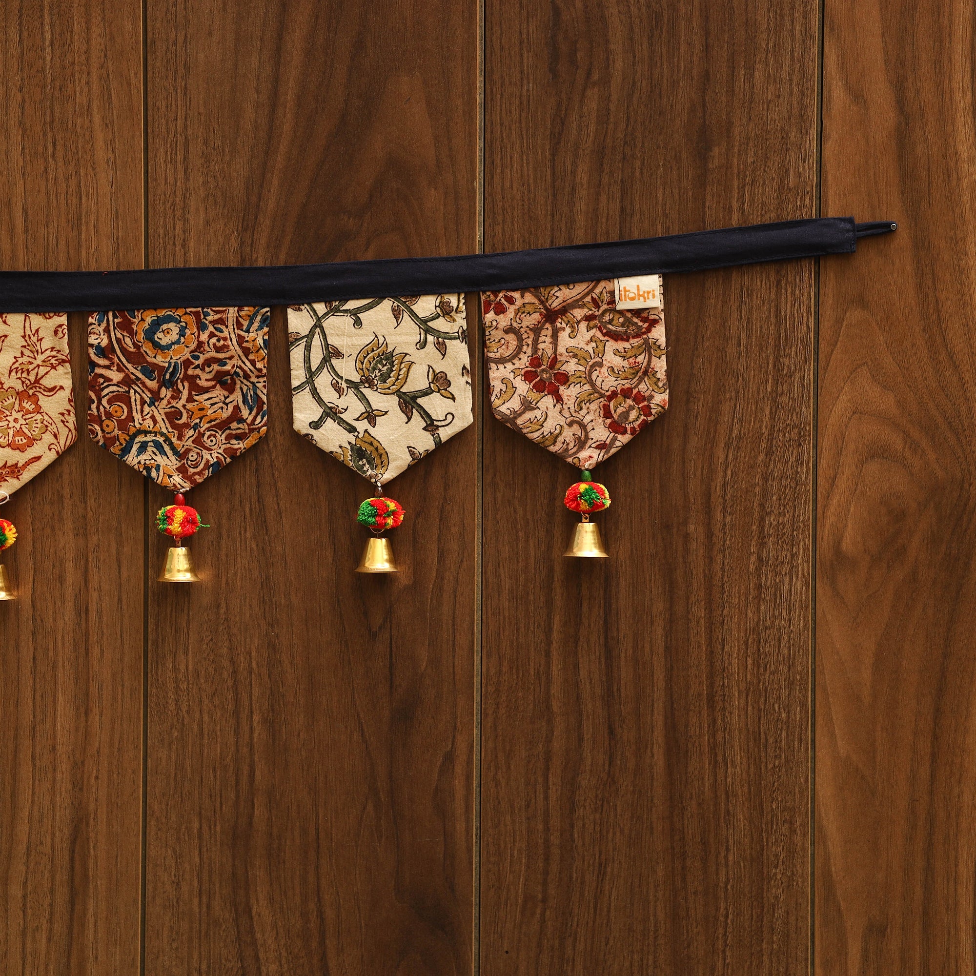 Handmade fabric toran for home decor 69 - handcrafted