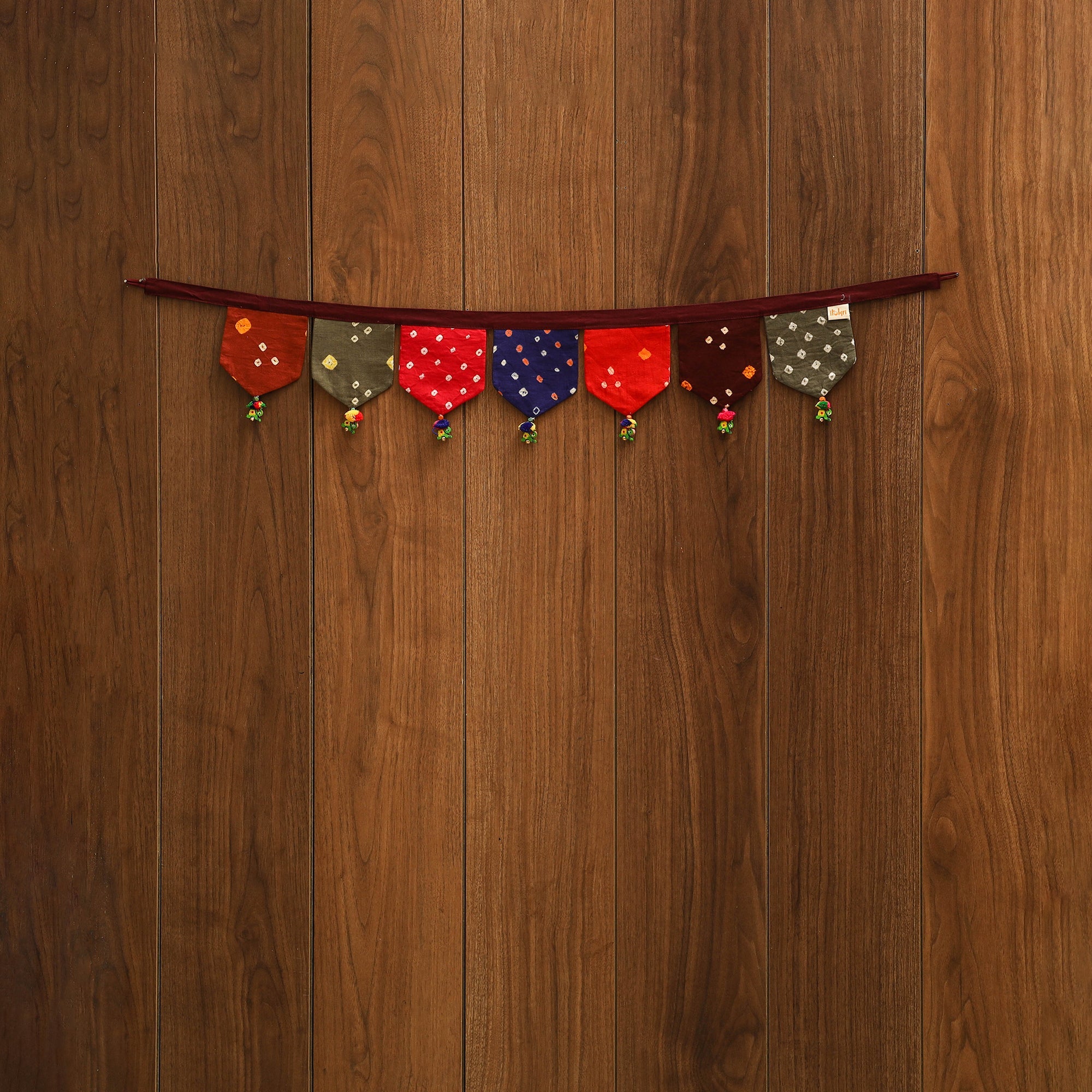 Handmade fabric toran for home decor 70 - handcrafted