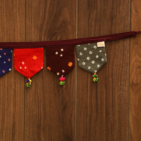 Handmade fabric toran for home decor 70 - handcrafted