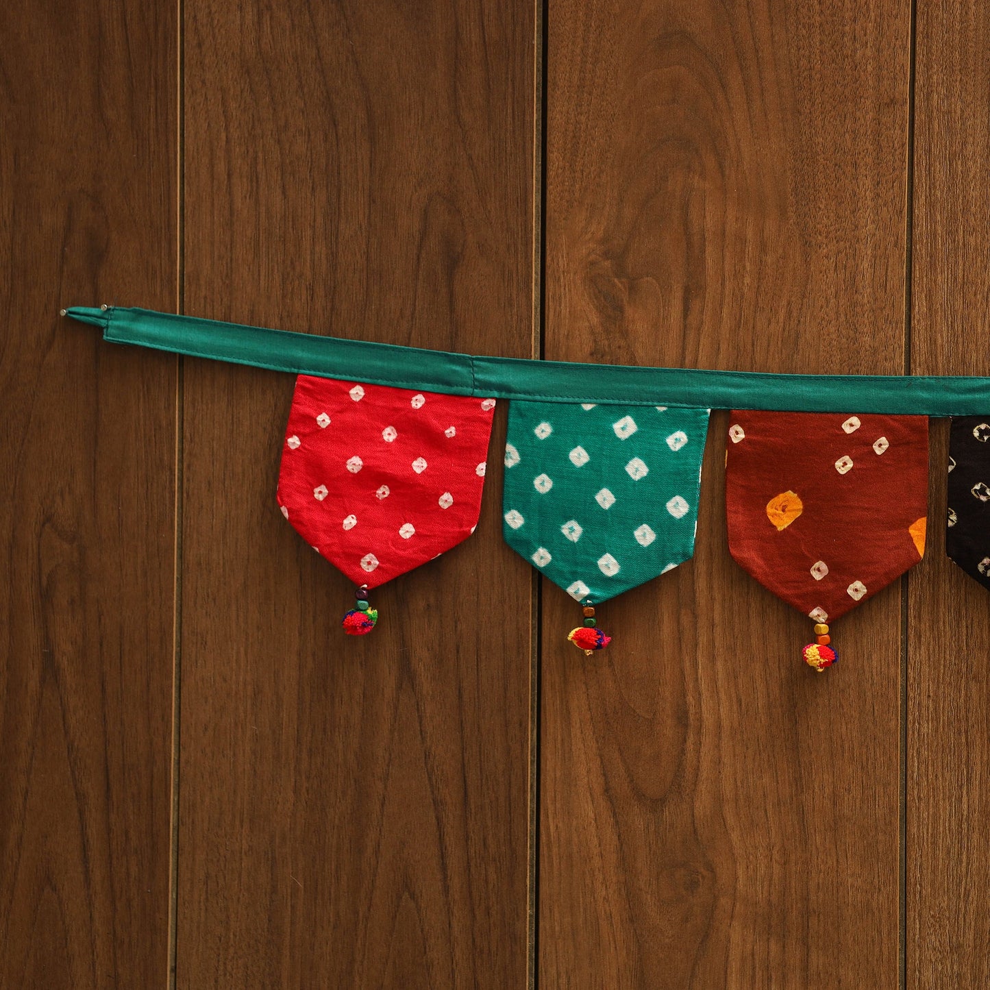 Handmade fabric toran for home decor 71 - handcrafted