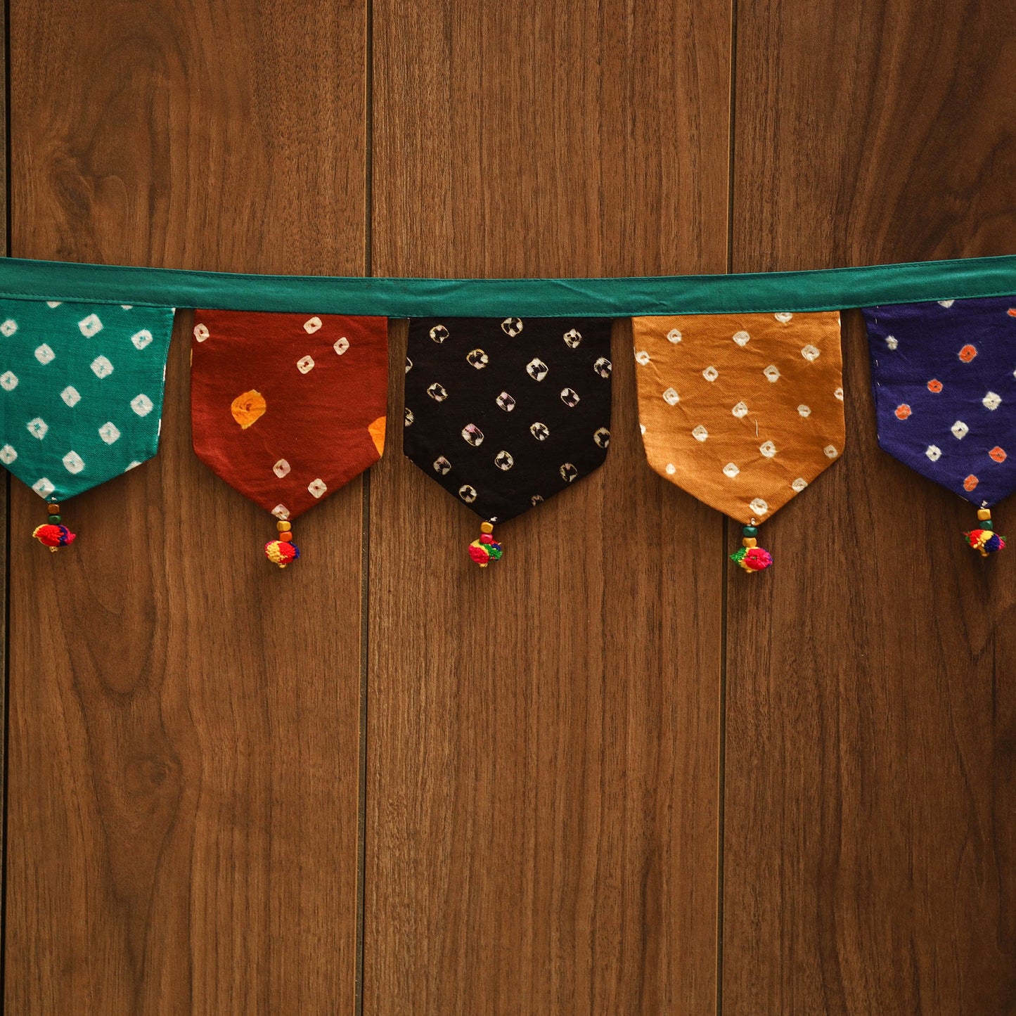 Handmade fabric toran for home decor 71 - handcrafted