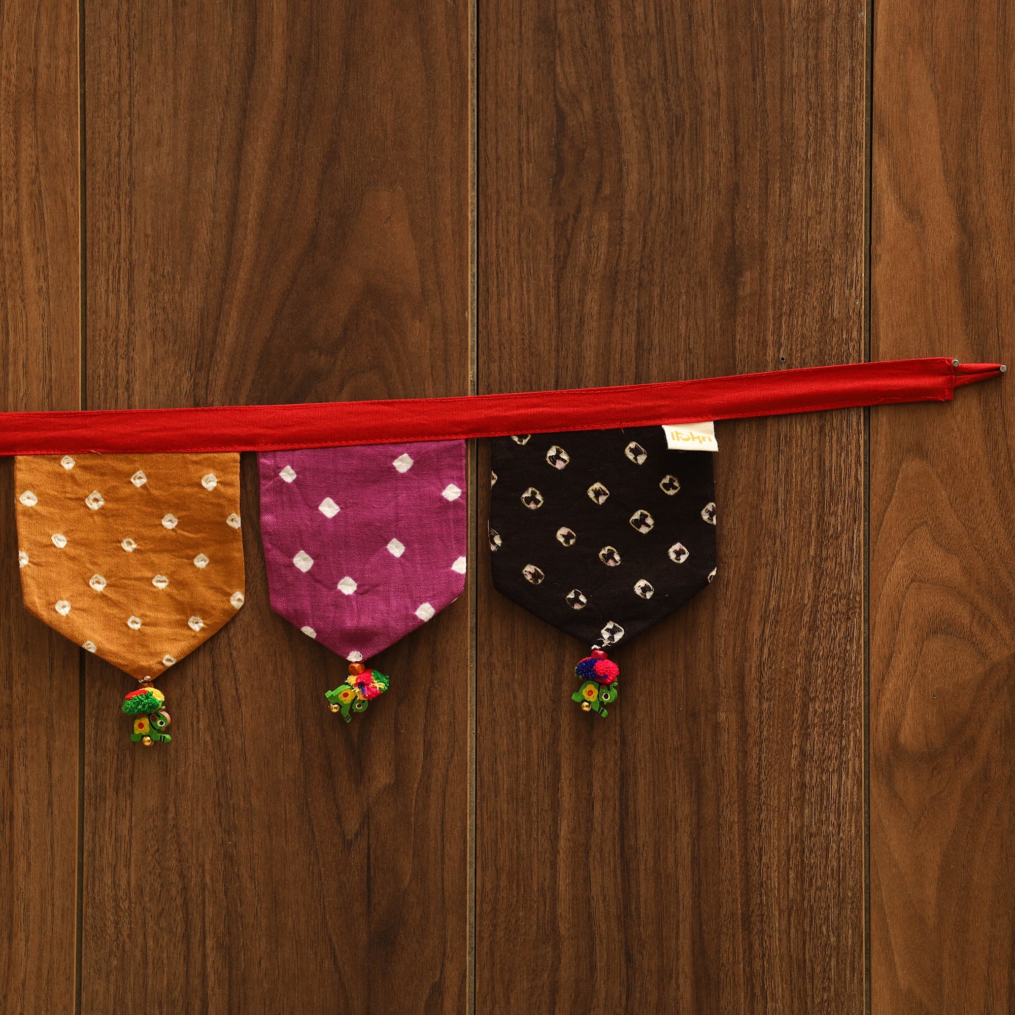 Handmade fabric toran for home decor 72 - handcrafted