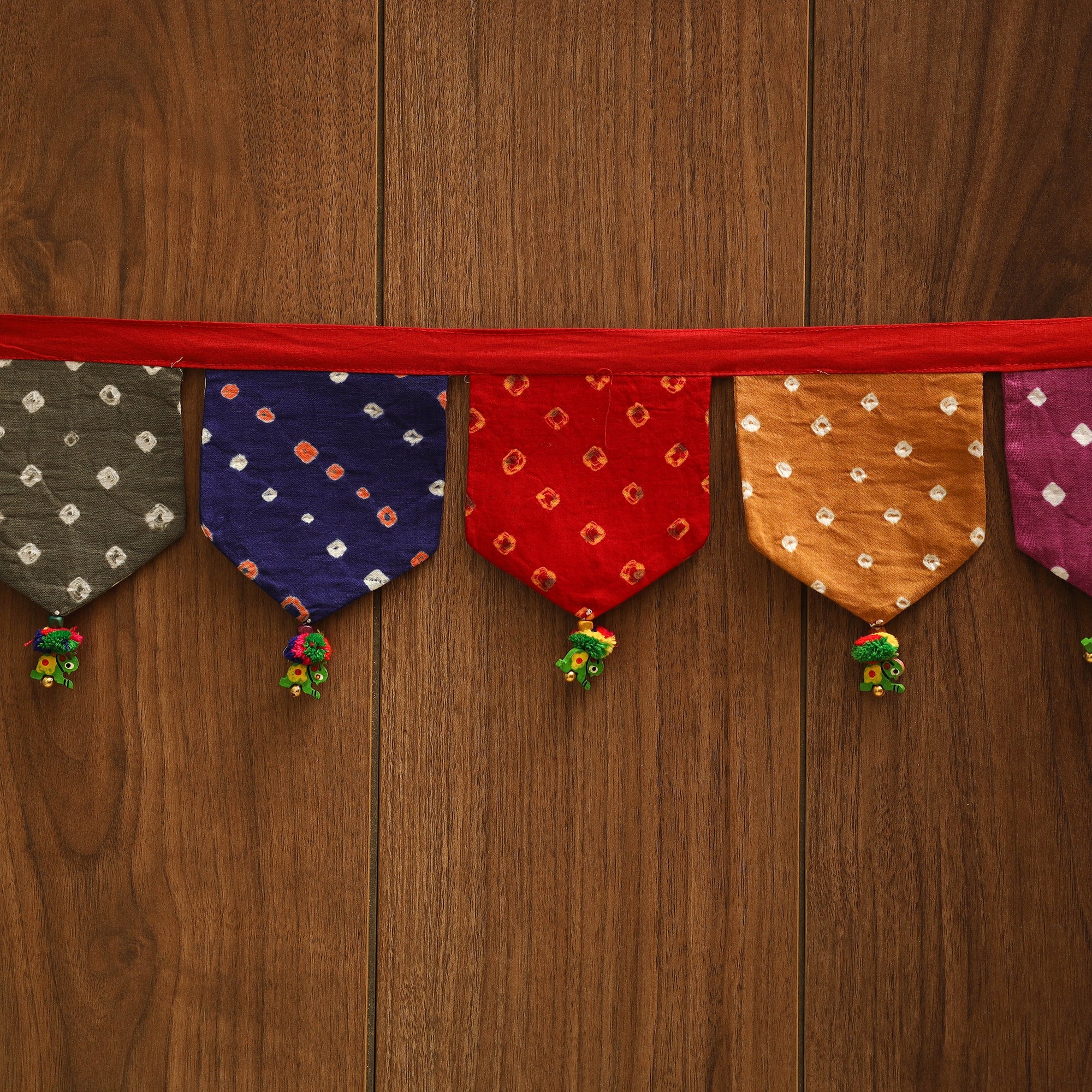 Handmade fabric toran for home decor 72 - handcrafted