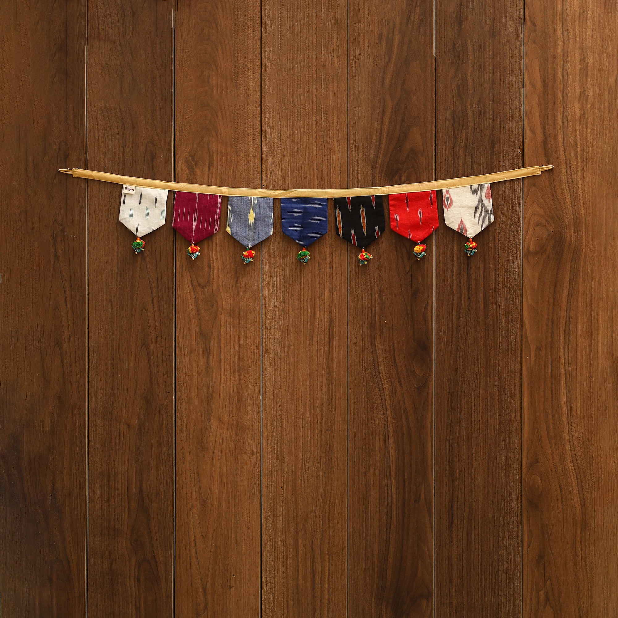 Handmade fabric toran for home decor 73 - handcrafted