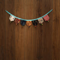 Handmade fabric toran for home decor 74 - handcrafted