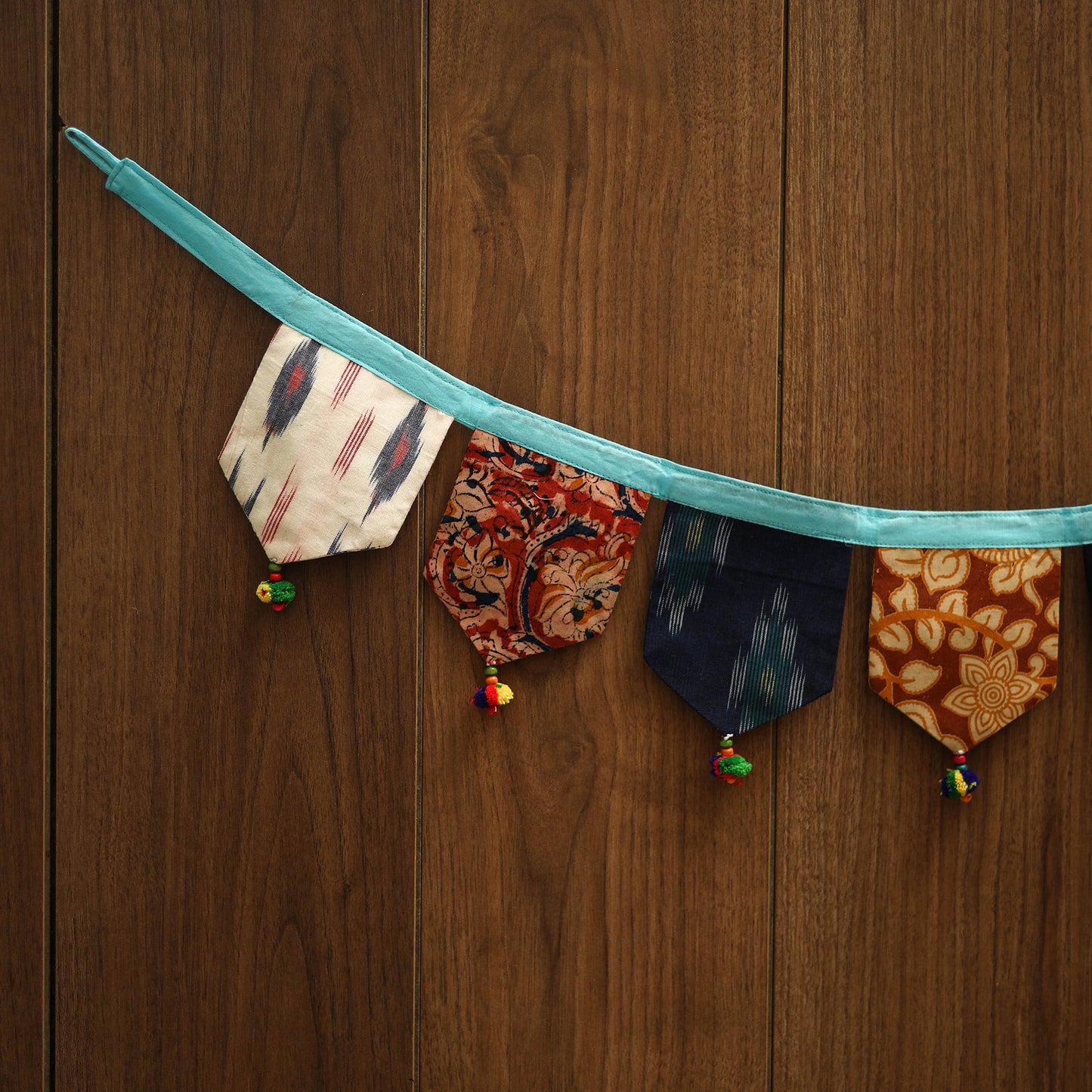 Handmade fabric toran for home decor 74 - handcrafted