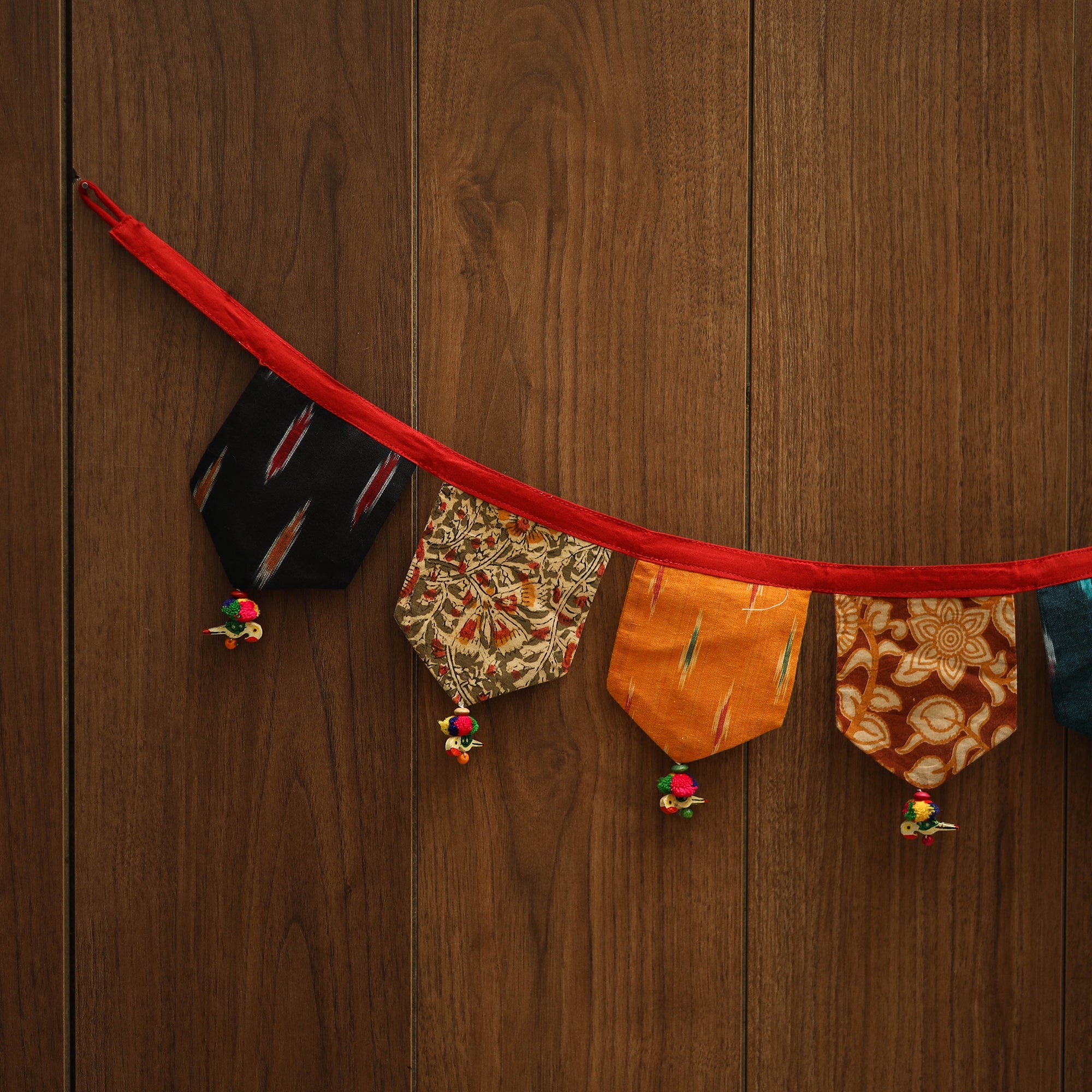 Handmade fabric toran for home decor 77 - handcrafted