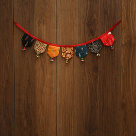 Handmade fabric toran for home decor 77 - handcrafted