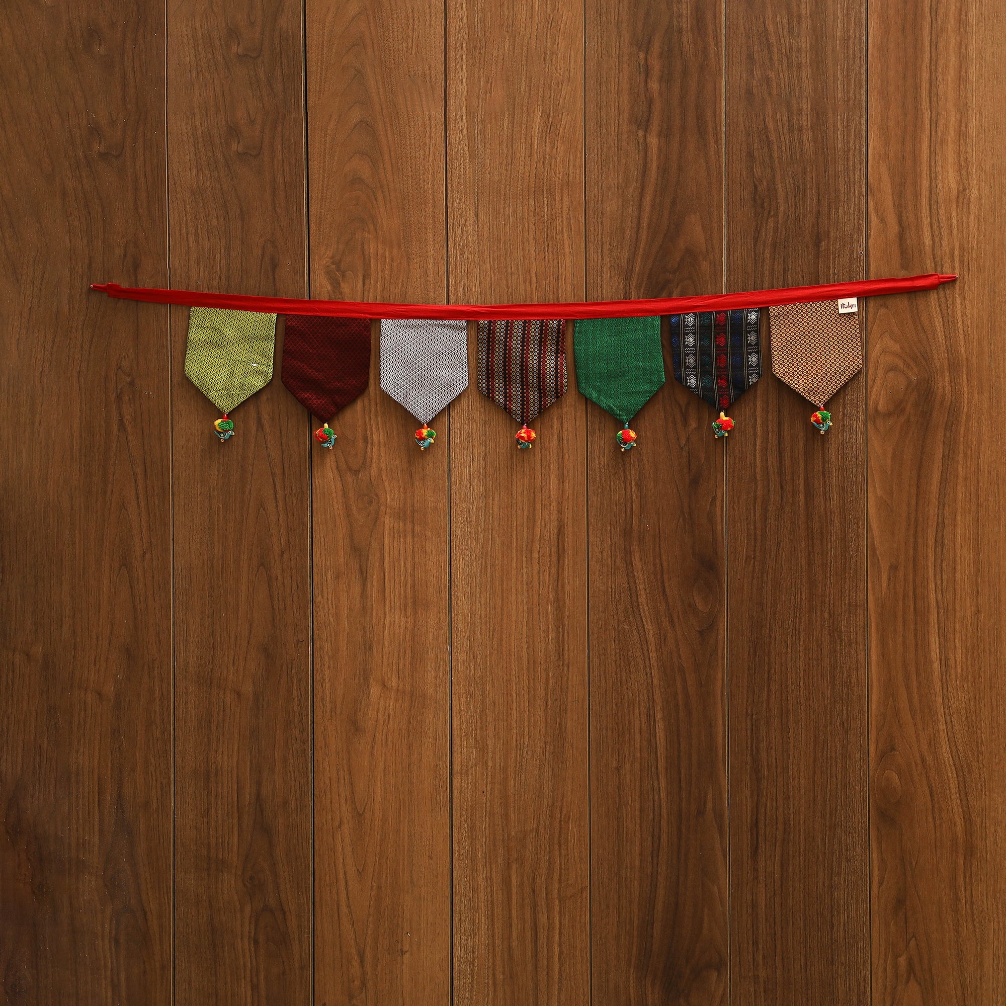 Handmade fabric toran for home decor 84 - handcrafted