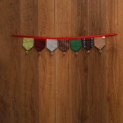 Handmade fabric toran for home decor 84 - handcrafted