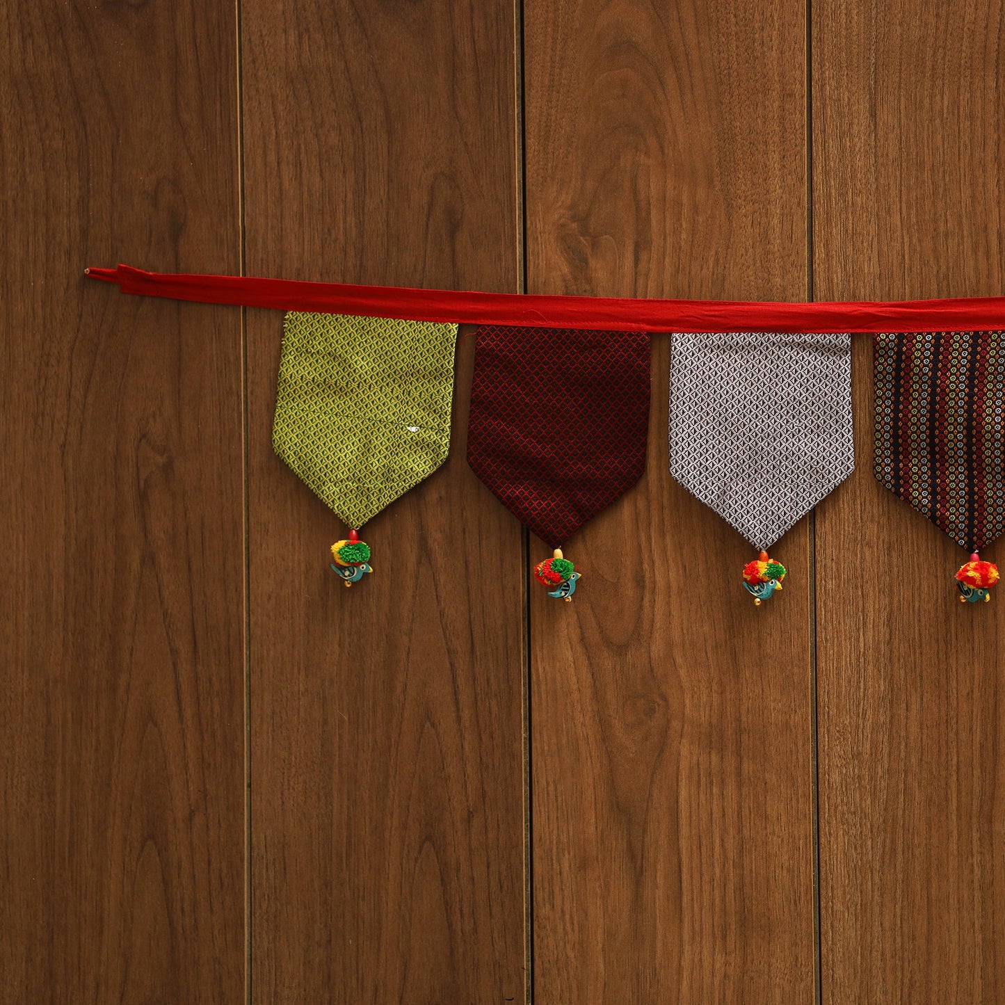 Handmade fabric toran for home decor 84 - handcrafted