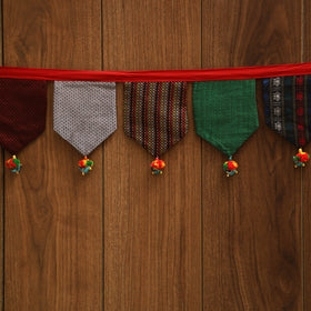 Handmade fabric toran for home decor 84 - handcrafted