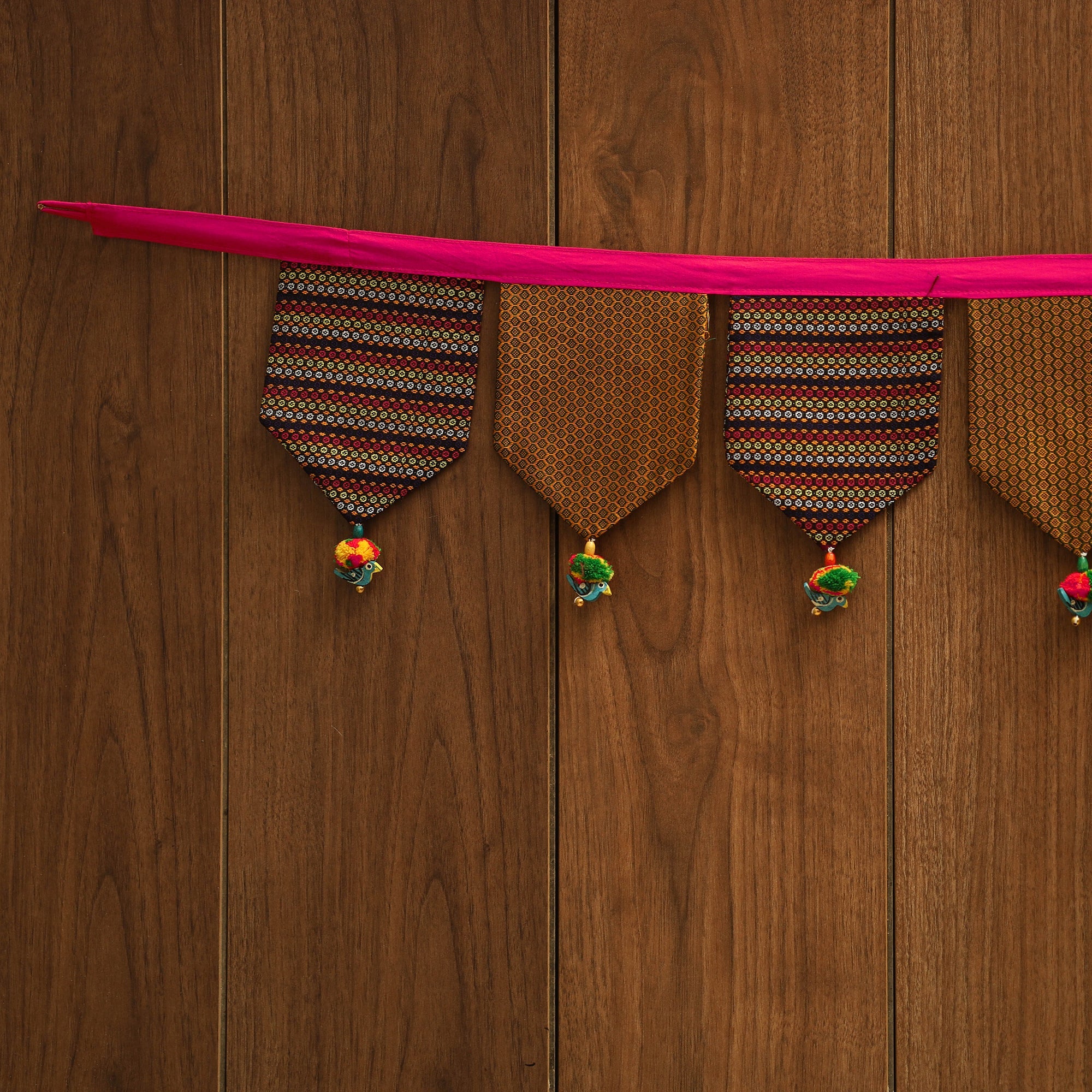 Handmade fabric toran for home decor 86 - handcrafted