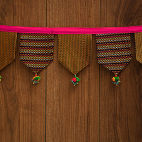 Handmade fabric toran for home decor 86 - handcrafted