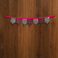 Handmade fabric toran for home decor 87 - handcrafted