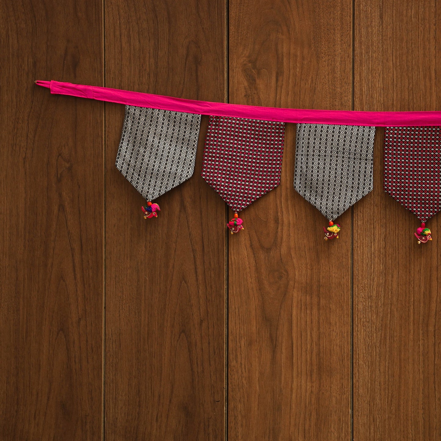 Handmade fabric toran for home decor 87 - handcrafted