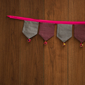 Handmade fabric toran for home decor 87 - handcrafted