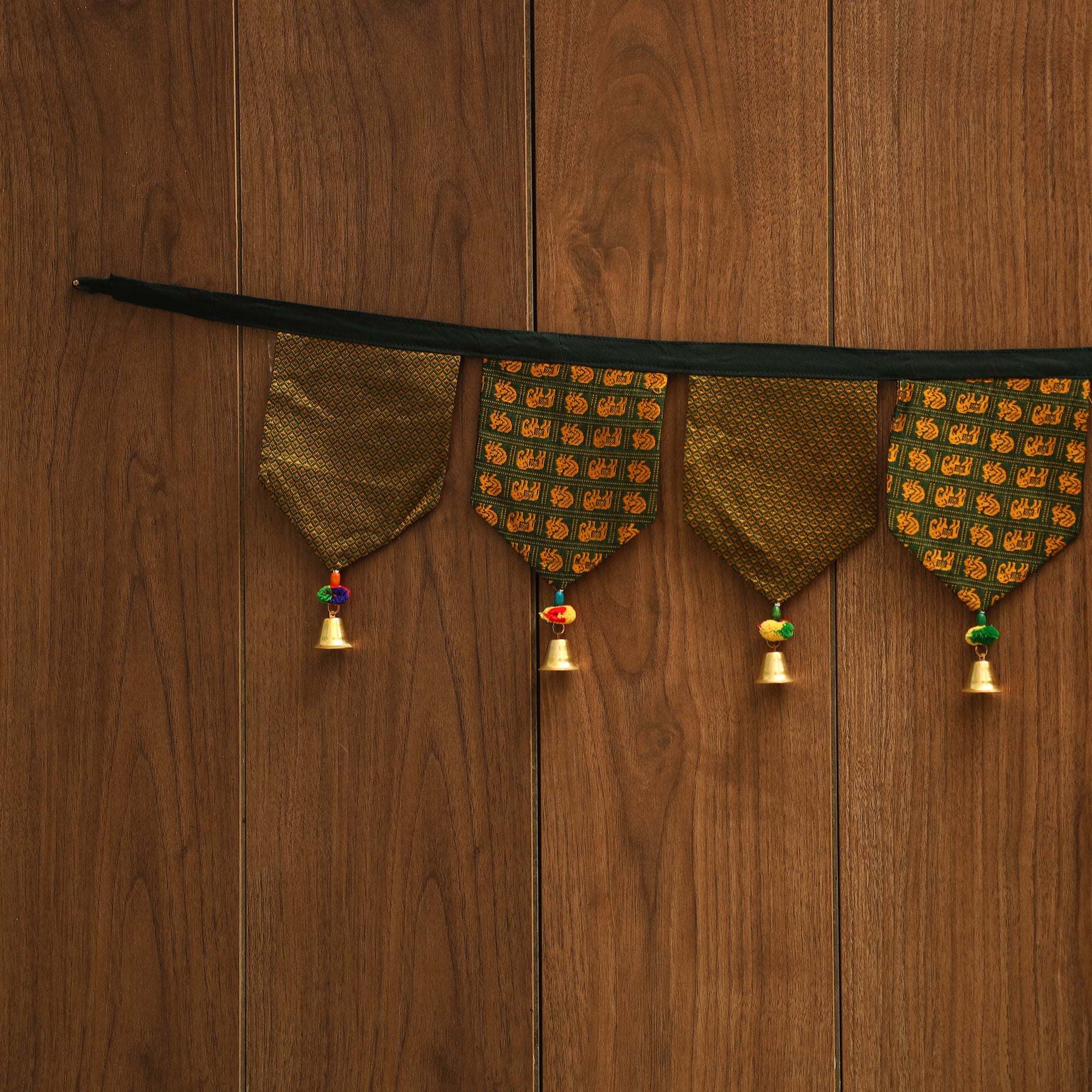 Handmade fabric toran for home decor 95 - handcrafted