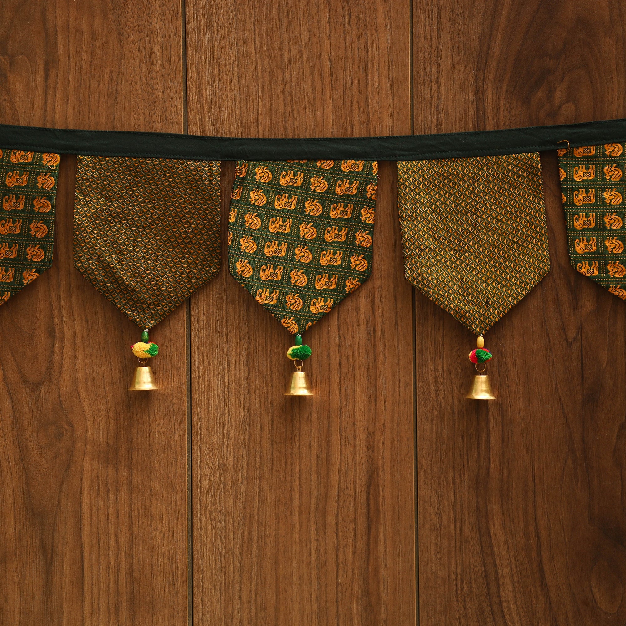 Handmade fabric toran for home decor 95 - handcrafted