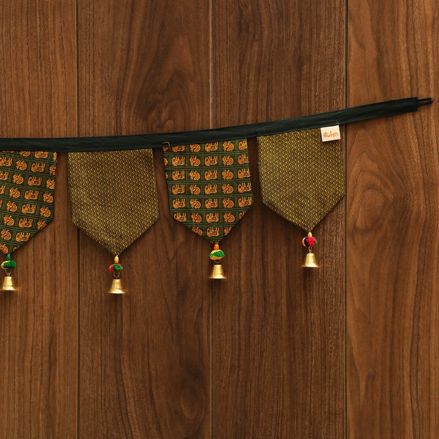 Handmade fabric toran for home decor 95 - handcrafted