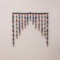 Handmade felt & bead work phulwari toran 02 - handcrafted
