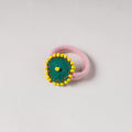  Handmade Felt & Beadwork Rubber Band 